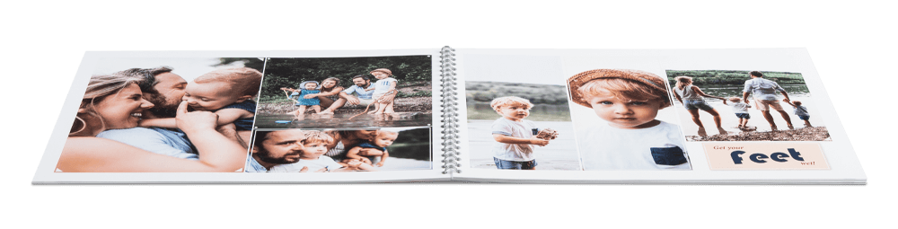 Spiraal fotoalbums maken